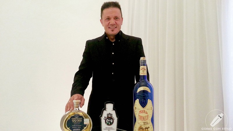 El bartender Sergio Freile en el Campeonato Panamericano de Coctelería