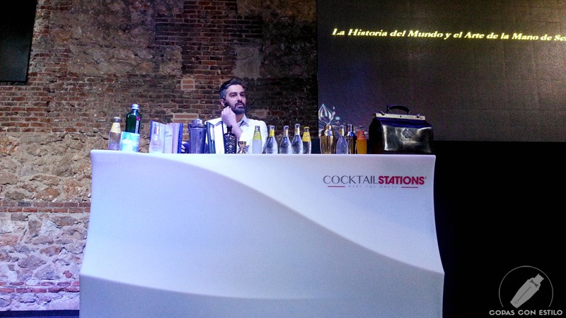 Masterclass del bartender Diego Cabrera en el Congreso de Coctelería