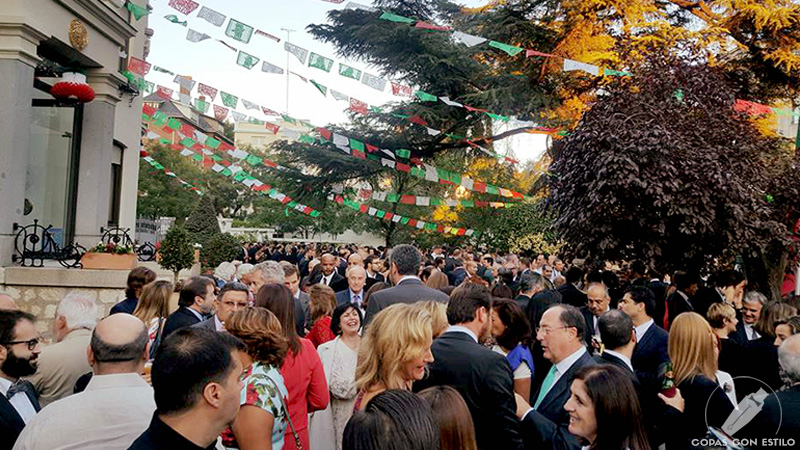 Gran Fiesta Nacional de México en la residencia de la embajadora de México en Madrid