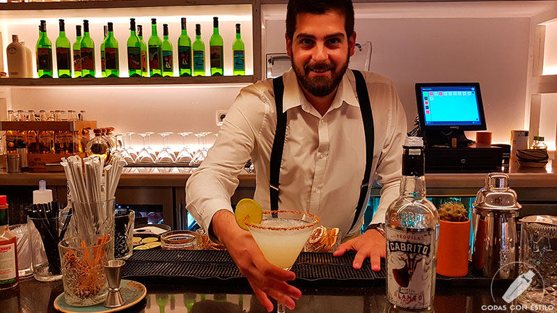 El bartender Javier Quiñones nos presenta el cóctel Margarita Tepic en la coctelería Tepic (Madrid)